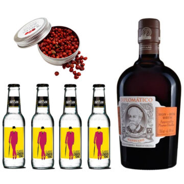 Diplomatico Mantuano Rum & Tonik Szett Ajándék Koktélfűszerrel