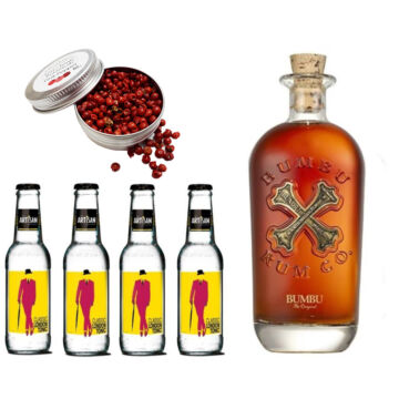 Bumbu Rum & Tonik Szett Ajándék Koktélfűszerrel