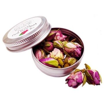Koktél fűszer mini fém tégelyben pink perzsa rózsa bimbó 6gr