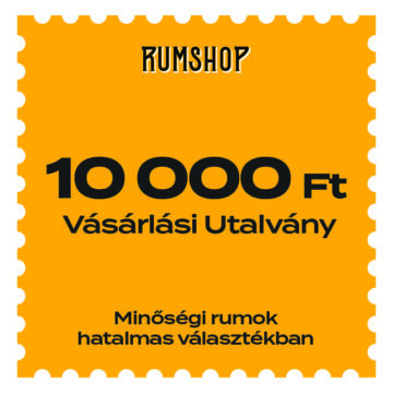 RumShop vásárlási utalvány 10.000Ft értékben