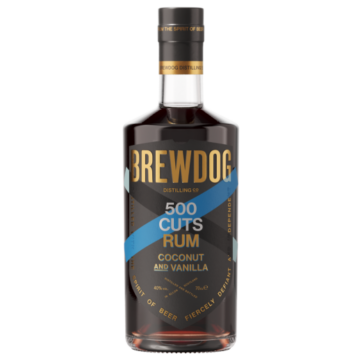 BrewDog Distilling 500 Cuts Coconut &amp; Vanilla Rum 0,7L 40%
