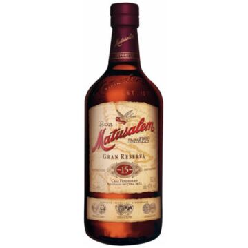 Matusalem Gran Reserva Solera 15 éves sötét rum 0,7L 40%