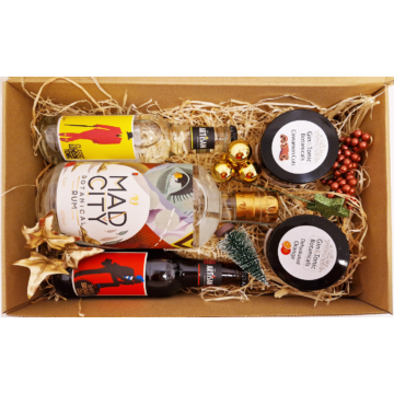 Karácsonyi Mad City Botanical Rum ajándékcsomag