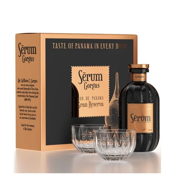 Serum - Gorgas 0,7L 40% dd + 2 pohár