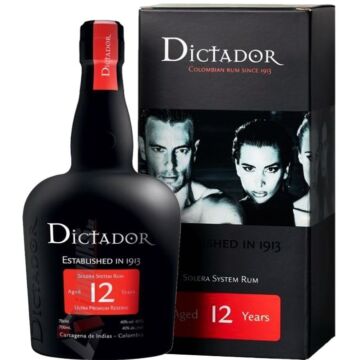 Dictador 12 years rum dd. 0,7L 40%