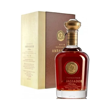 Diplomatico Ambassador rum fa/bőr dd. 0,7L 47%