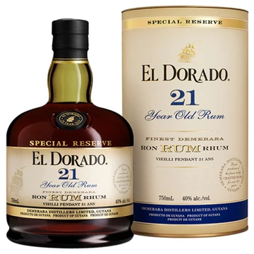 El Dorado 21 years rum dd. 0,7L 43%