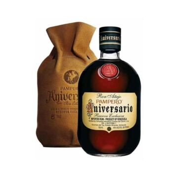 Pampero rum Aniversario rum bőr tasakban 0,7L 40%
