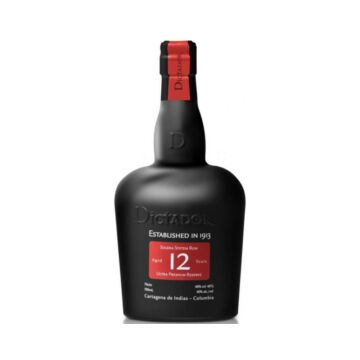 Dictador 12 years rum 0,7L 40%