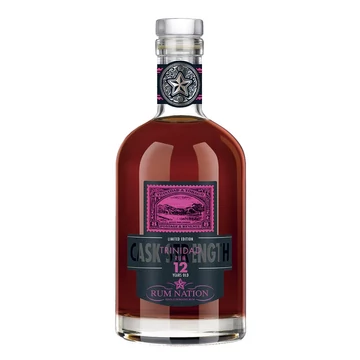 Rum Nation Trinidad 12 éves 0,7L 53,4%