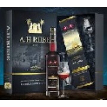 A.H. Riise Royal Danish Navy Rum 0,7 40% pdd. + 2 pohár
