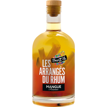 Les Arranges Mangue Ananas rum 28% 0,7