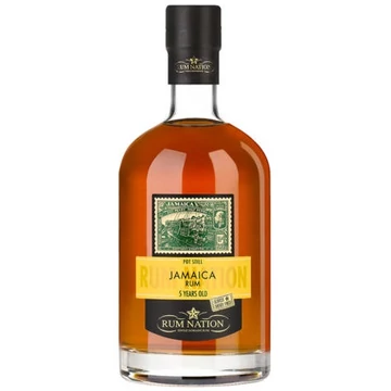 Rum Nation Jamaica Pot Still 5 éves - 0,7L (50%)