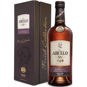 Abuelo XV YO Napoleon cognac cask finish rum 0,7L 40%