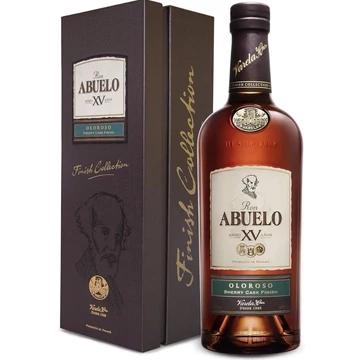 Abuelo XV YO Oloroso sherry cask finish rum 0,7L 40%