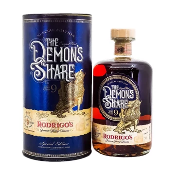 The Demons Share 9 éves Rodrigo's Reserve Limited edition rum 0,7L 40%