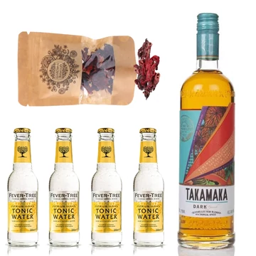 Takamaka Rum & Tonik Szett Ajándék Ginfűszerrel