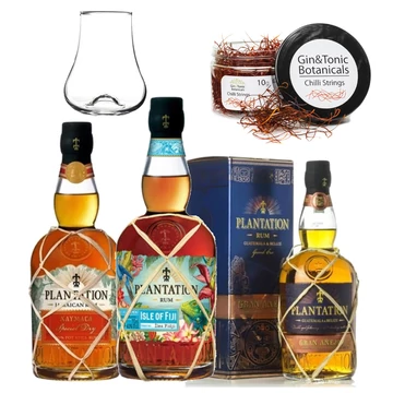 Plantation válogatás ajándék pohárral	
