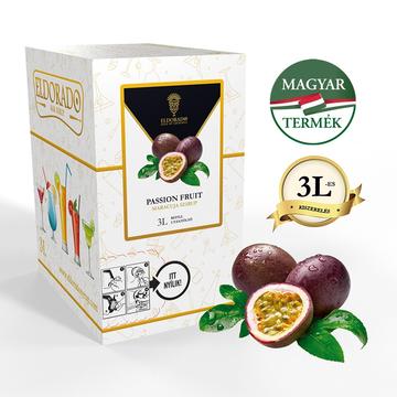 Bag in Box Eldorado passion fruit - maracuja szirup 3 liter