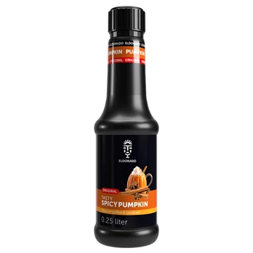 Kis Üveges Eldorado Fűszeres Sütőtök Pumpkin szirup 0,25L