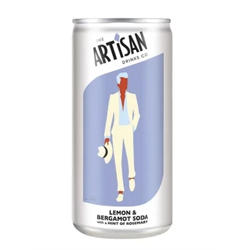 Artisan Cloudy Lemon & Bergamot Soda 0,25L