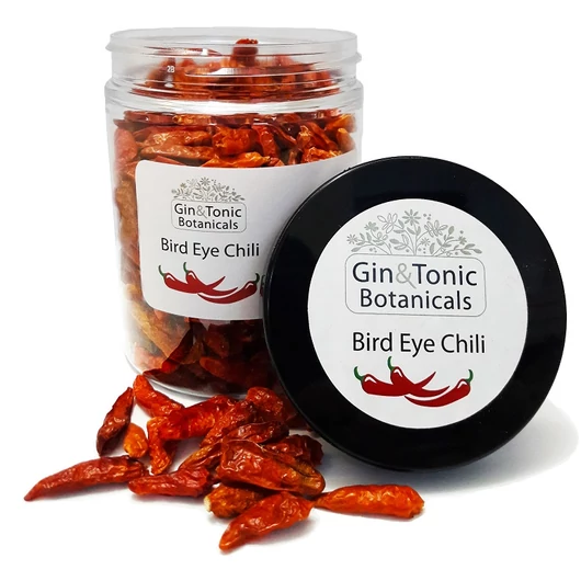 G&amp;T Bot. közepes tégelyben Szárított Madárszem Chili Egész 60 gr