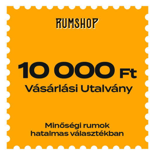 RumShop vásárlási utalvány 10.000Ft értékben