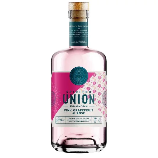 Spirited Union Pink Grapefruit &amp; Rózsa botanikus rum 38% 0,7L