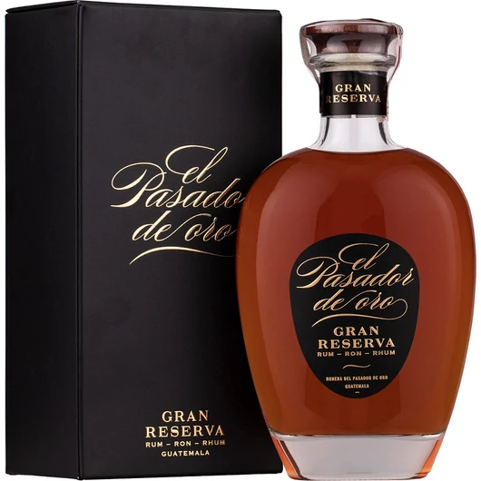 el Pasador de Oro Gran Reserva Rum 0,7l 40% pdd.