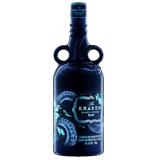 Kraken Black Spiced Deep Sea Bioluminescence rum 0,7L 40%