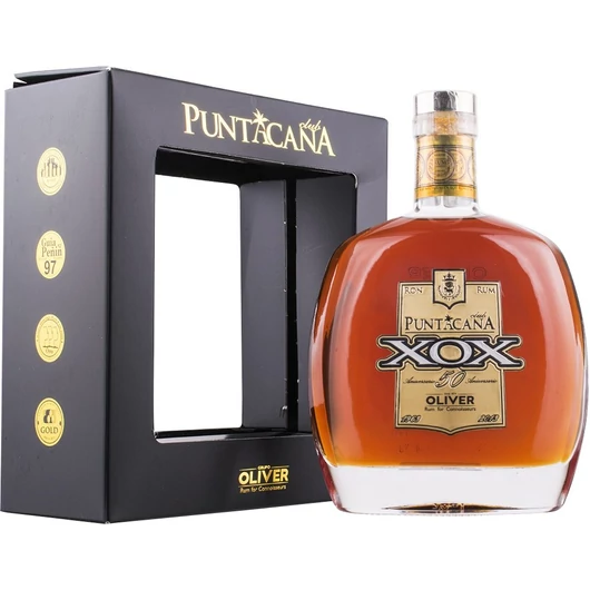 Puntacana XOX 50 Aniversario 40% pdd. 30 éves Dominikai Rum 0,7