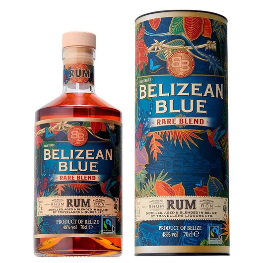 Belizean Blue Rare Blend Rum 48% 0,7L