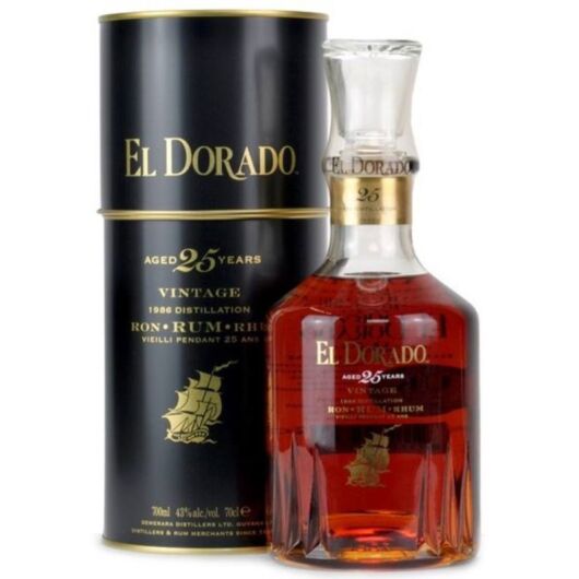 El Dorado 25 years rum fdd. 0,7L 43%