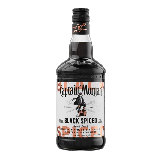 Captain Morgan Black Spiced rum 1L 40%