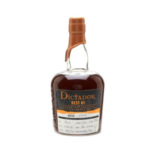 Dictador The Best of rum 1976 0,7L 43%