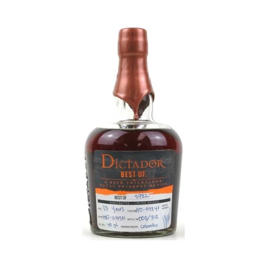 Dictador The Best of rum 1982 0,7L 42,6%