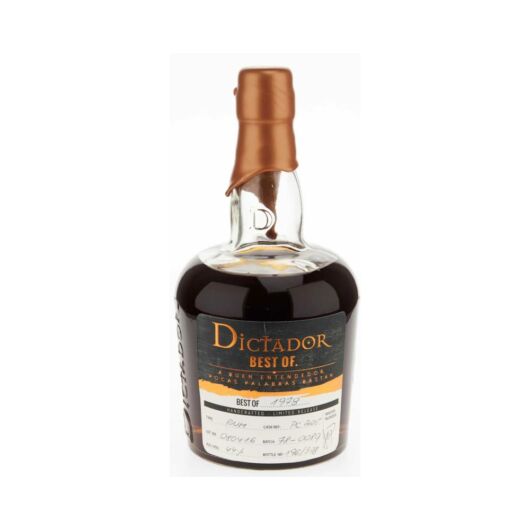 Dictador The Best of rum 1978 0,7L 44%