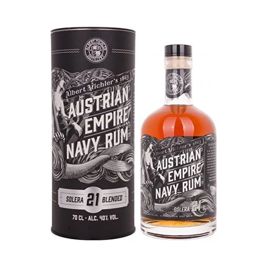 Austrian Empire Solera 21 Blended Navy Rum 0,7L 40% dd.