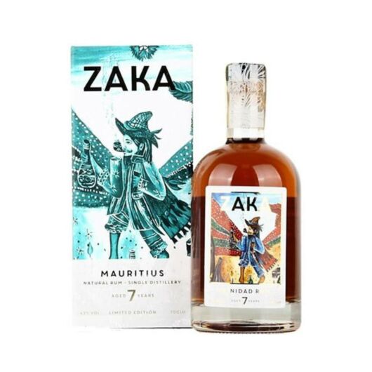Zaka Mauritius rum 42% 0,7L