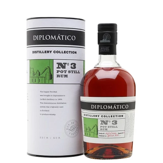 Diplomatico No3 Pot Still, Distillery Collection 47% dd.