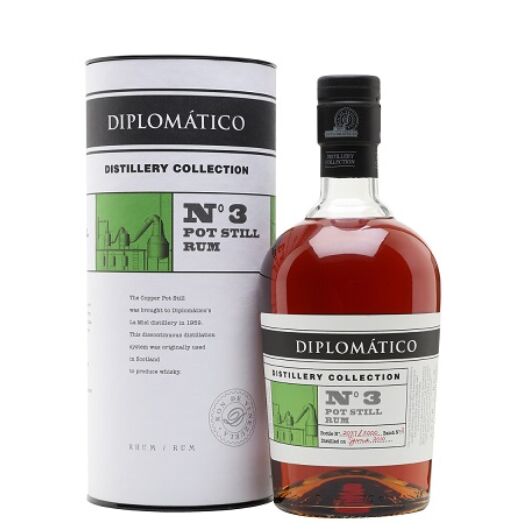 Diplomatico No3 Pot Still, Distillery Collection 47% dd.
