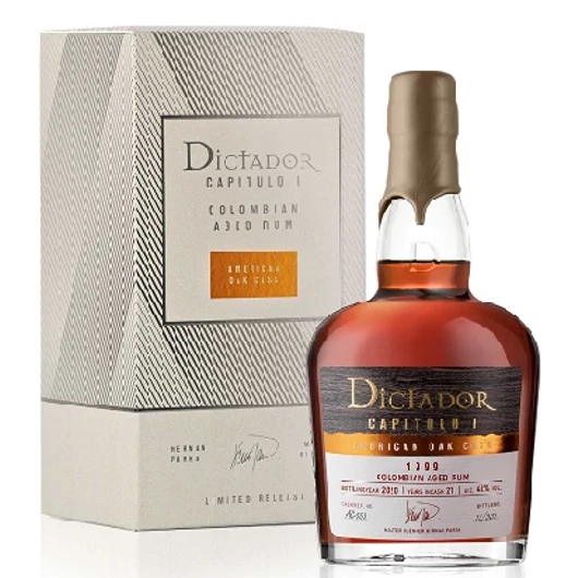 Dictador 1999 American Oak Cask Capitulo I 42% pdd.0,7