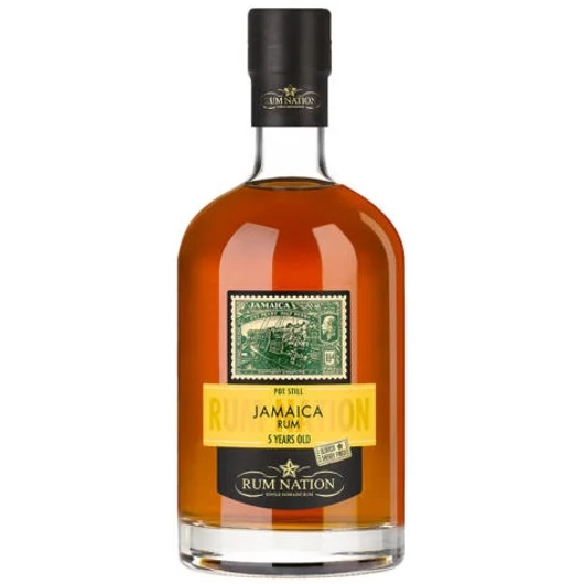 Rum Nation Jamaica Pot Still 5 éves - 0,7L (50%)