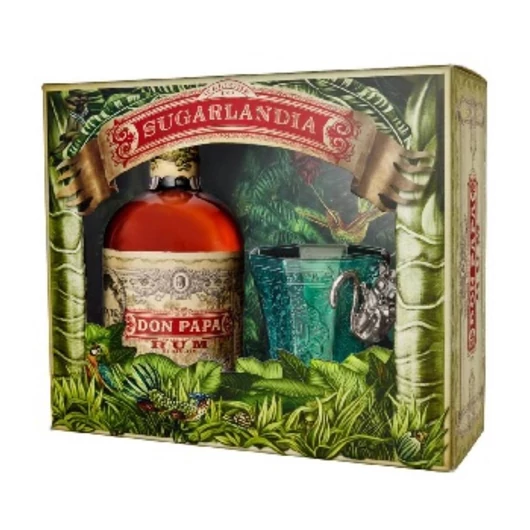 Don Papa rum 0,7 40% dd. + pohár
