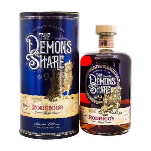 The Demons Share 9 éves Rodrigo's Reserve Limited edition rum 0,7L 40%