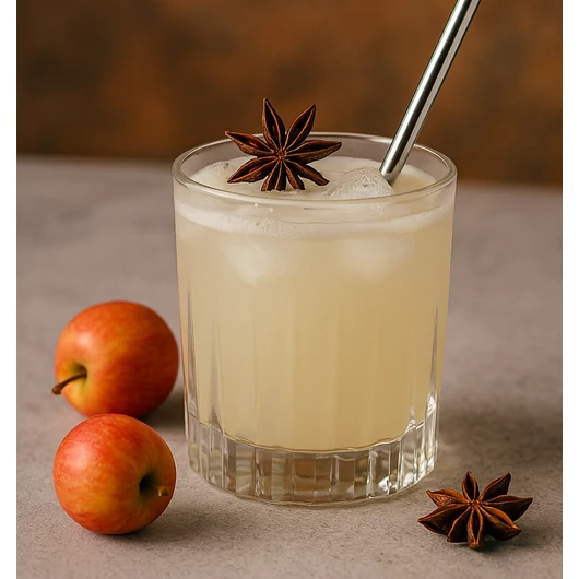 Őszi almás rumos koktélszett ajándék fűszerrel