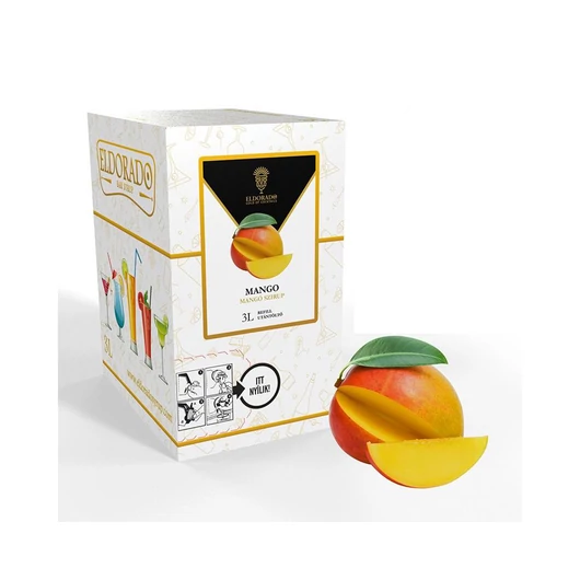 Bag in Box Eldorado mangó szirup 3 liter