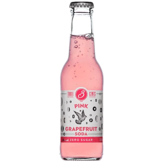 Three Cents - Pink Grapefruit cukormentes tonik 200 ml