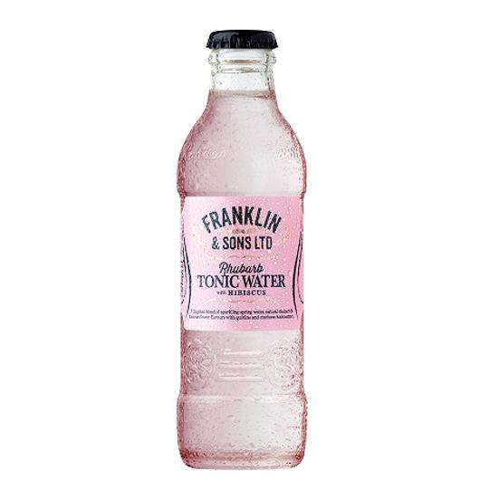 Franklin and Sons Rebarbarás hibiszkusos tonic 200 ml