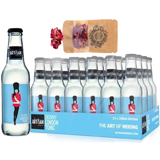 24 db Artisan Skinny Tonik 200ml Ajándék Rózsaszirommal